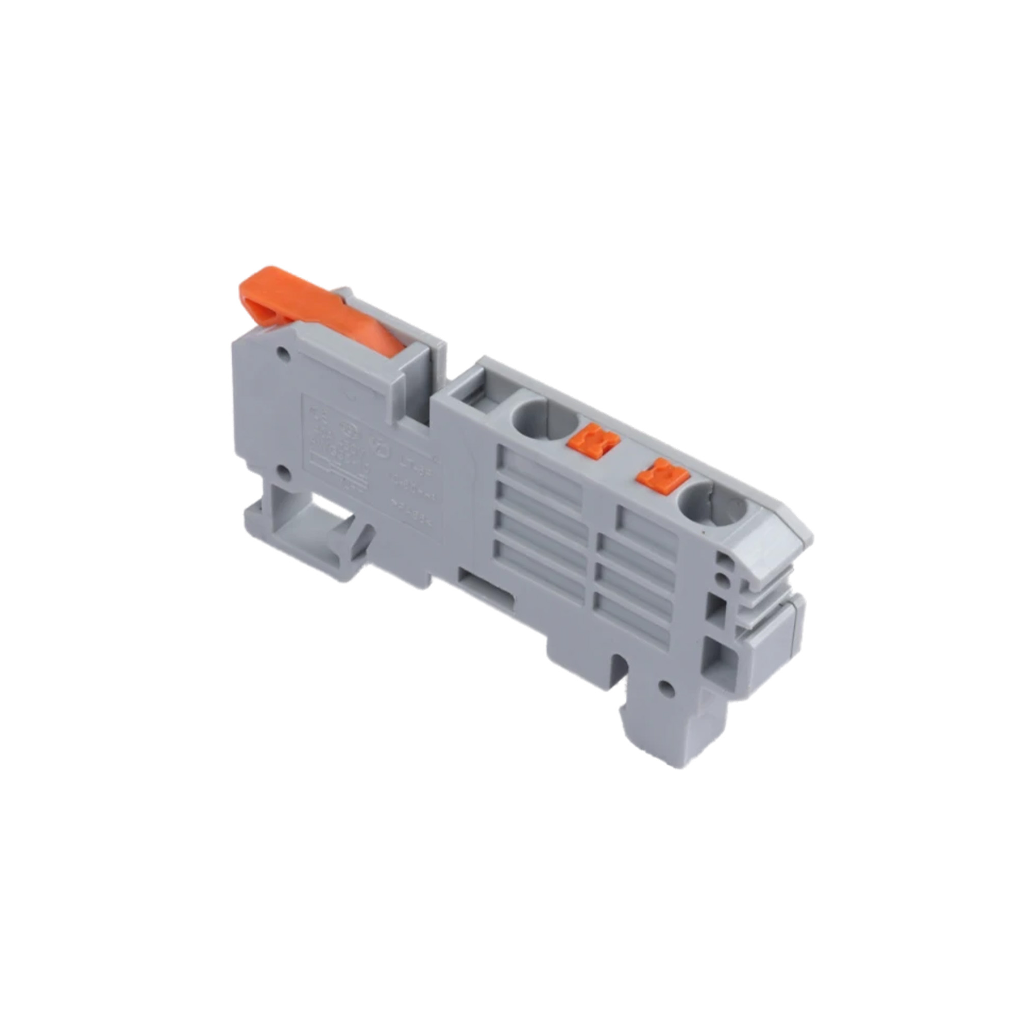 GW-6F (6mm&sup2;) RAIL-MOUNTED TERMINAL BLOCK - 3512