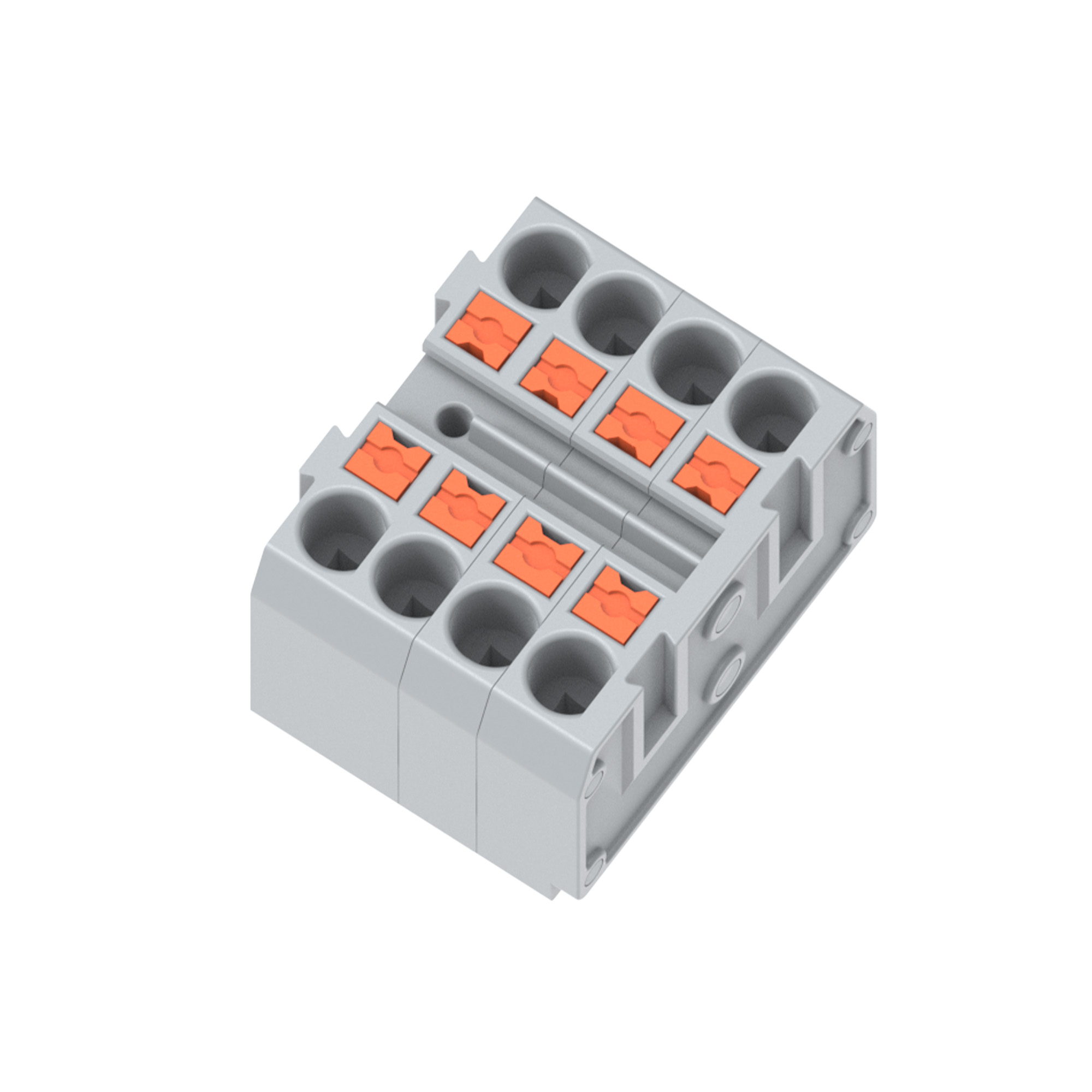 GW C2,5-8 (2.5mm&sup2;) DISTRIBUTION BLOCK - 3514