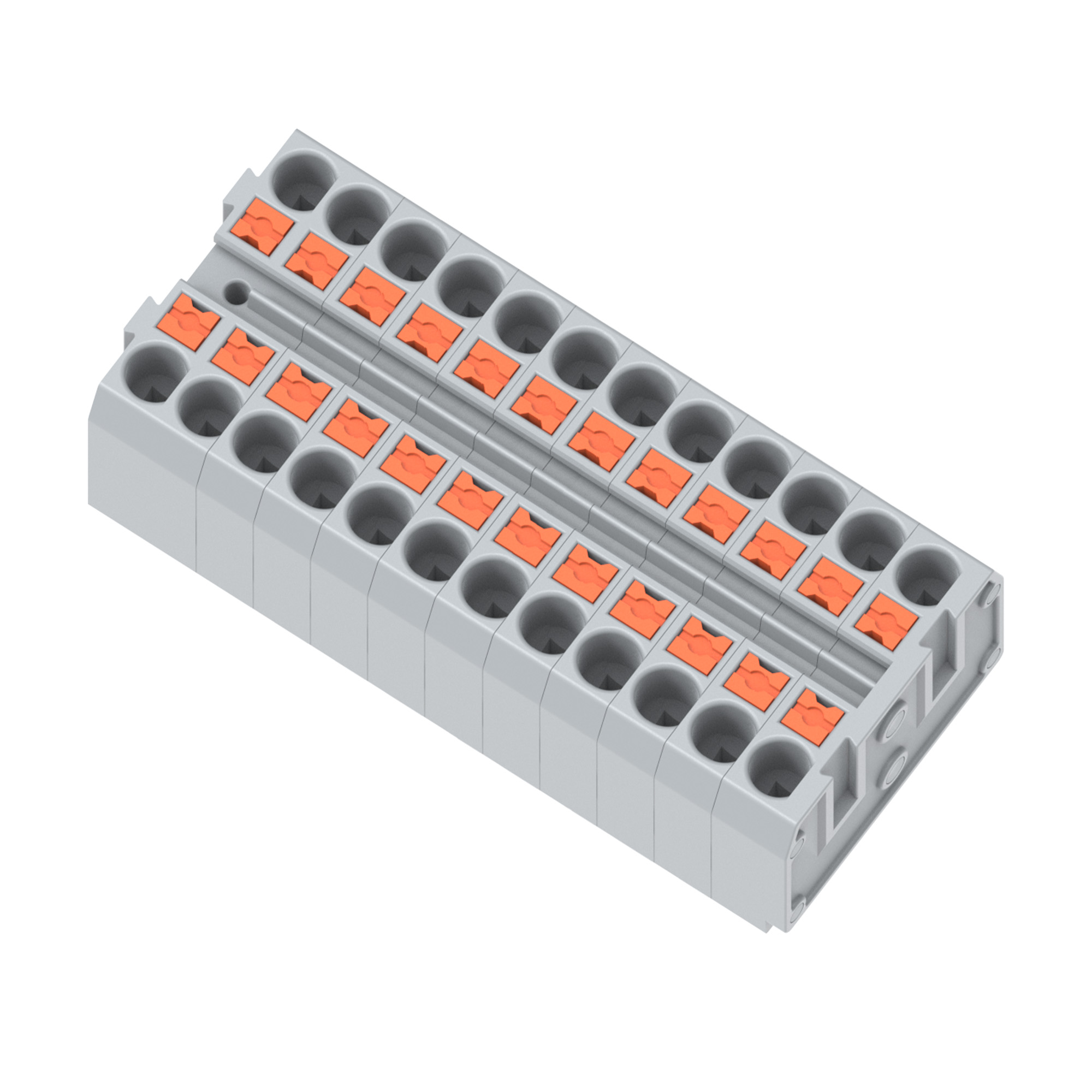 GW C2,5-24 (2.5mm&sup2;) DISTRIBUTION BLOCK - 3518